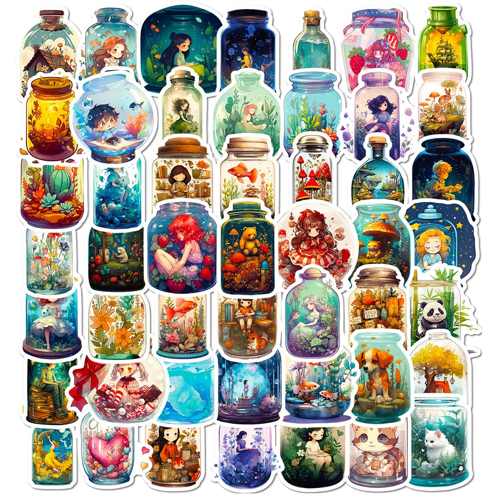 Cute Cartoon Stickers for Laptop, Notebook, Motorcycle, Stationery - 10/30/50PCS Aesthetic Decals (Online Order Only)