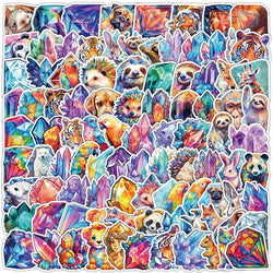 Funny Cartoon Animal Stickers for Laptop, Suitcase, Phone, Notebook - 10/30/50/100pcs (Online Order Only)