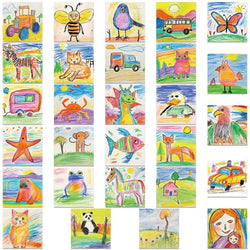 10/30/50PCS Cute Cartoon Painting Stickers Decals DIY Phone Suitcase  Notebook Fridge Bike Guitar Funny Decals Waterproof Toys (ONLINE ORDER ONLY)