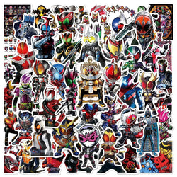 10/30/50PCS KAMEN RIDER GAVV Stickers Funny Aniamtion Sticker Cartoon Kids Toys Luggage Laptop Phone Guitar Car Bike Decals Toy (ONLINE ORDER ONLY)