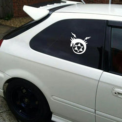 ALCHEMIST Ouroboros decals,like Lust's tattoos,for cartoon lovers&fans,high quality sticker for cars trucks motorcycles &laptops (ONLINE ORDER ONLY)