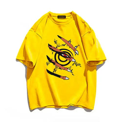 Naruto Graphic T-Shirt: Nine-Tails Seal Anime Top (ONLINE ORDER ONLY)