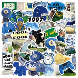 Kawaii Cartoon Stickers 10/30/50pcs Cute Decals for Laptop, Phone, Bike, Car, Wall (Online Order Only)