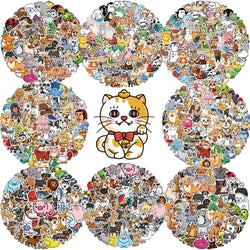 50pcs Animal Cartoon Stickers for Luggage, Laptop, Phone, Kids Toys (Online Order Only)