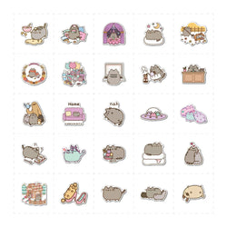 50/100PCS Cute Kawaii Cat Stickers Aesthetic Laptop Phone Water Bottle Waterproof Graffiti Decal Sticker Packs Kid Toy (ONLINE ORDER ONLY)