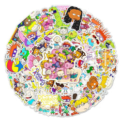 10/50Pcs Cartoon Stickers Vsco Vinyl Stickers for Water Bottles Waterproof Stickers for Kids Girls 2023 (Online Order Only)