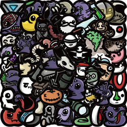 63pcs Brotato Game Desk Stickers Cartoon For Laptop Phone Guitar Luggage Waterproof Graffiti Vinyl Decals Kids Toys (ONLINE ORDER ONLY)