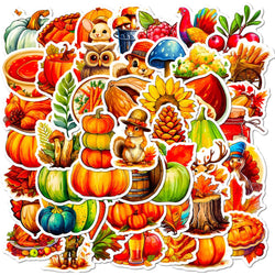 Squirrel Animal Stickers Pack - Vintage Plant Decals for Laptop, Phone, Notebook, Suitcase (ONLINE ORDER ONLY)