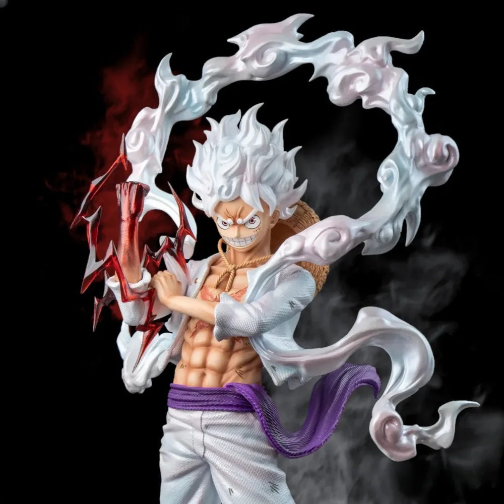 Gear 5 Luffy Figure: 25cm Sun God Nika Anime Statue (ONLINE ORDER ONLY)
