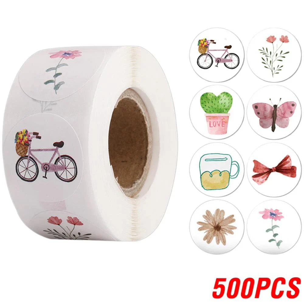 100-500pcs Cartoon Reward Sticker Children Encouragement Sealing Labels Kids Gifts Decorative Teacher Supplies Animal Sticker (ONLINE ORDER ONLY)