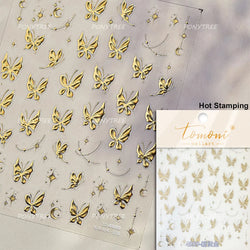 Bowknot Ribbon Butterfly Jelly Shiny Sparkling Delicate Charming Bow Tie 5D Nail Art Decorations Stickers DIY Manicure Decals (ONLINE ORDER ONLY)