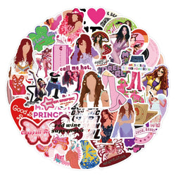 10/30/55PCS Star Singer Chappell Roan Stickers Cartoon Decals DIY Laptop Notebook Phone Suitcase Wall Waterproof Sticker Toys (ONLINE ORDER ONLY)