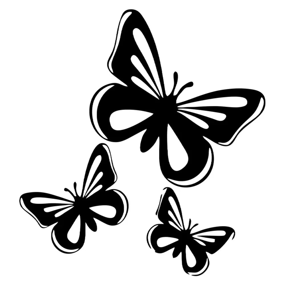 car stickers Butterfly vinly Sticker For Auto car accessories Styling Butterfly Decals car decoration accessories Decal (Online Order Only)