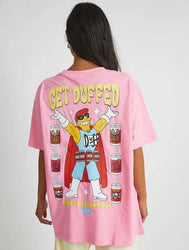 Simpsons Womens T-Shirt - Get Duffed (ONLINE ORDER ONLY)