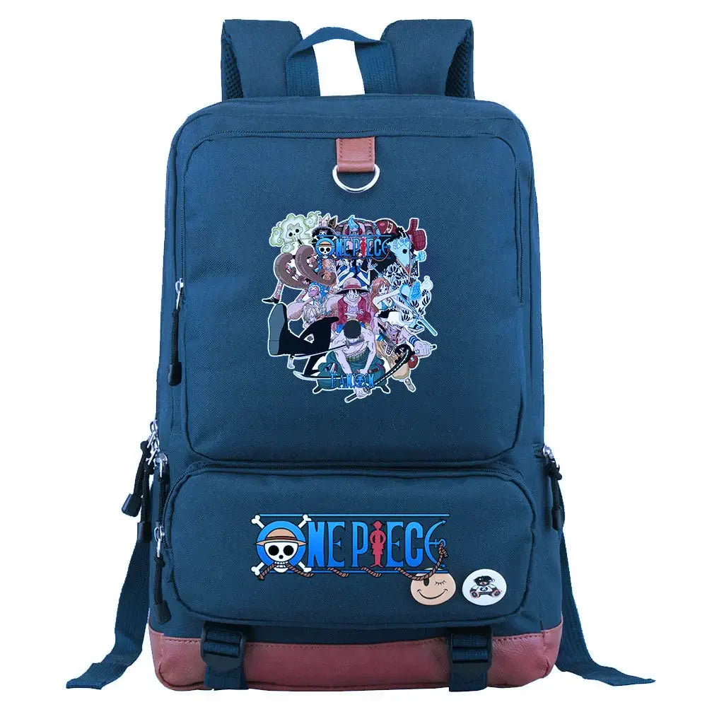 One Piece Luffy Printed Unisex Backpack School Travel Bag (ONLINE ORDER ONLY)