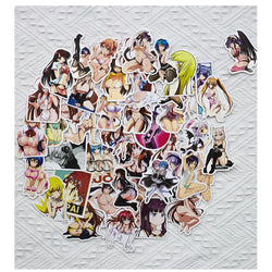 10/30/50/100PCS Sexy Girl Hentai Sticker Anime Waifu Pinup Bunny Vinyl Stickers Decal Skateboard Car Phone Computer Cool Sticker (Online Order Only)