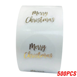 100-500pcs Thank You For Your Order Transparent Gold Label Baking Wedding Exquisite Gift Card Envelope Sealing Label Sticker (Online Order Only)