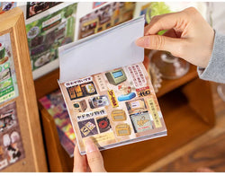20 Sheets Retro Cut Film Sticker Book Dream Echo Series Y2K Sticker Journal Handbook Scrapbooking Kawaii Decoration Sticker Gift (ONLINE ORDER ONLY)