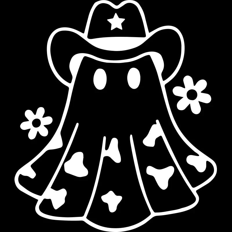 Anime Cowboy For Car Stickers Ghost Laptop Sticker Decoration Bumper Rear Window Fashion Stickers Creative Sport PVC Vinyl Decal (ONLINE ORDER ONLY)