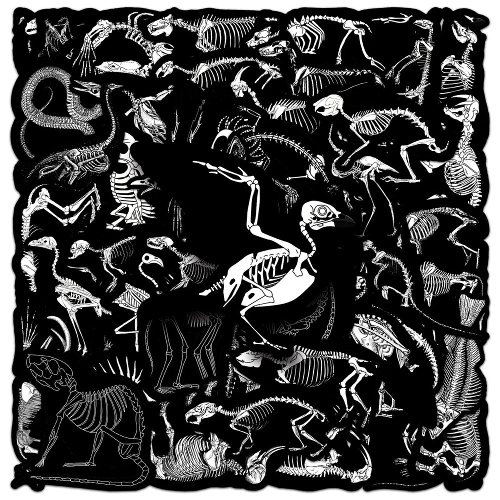 10/50pcs Cute Dark Animals Skeleton Skull Stickers for Laptop Water Bottle Luggage Notebook Waterproof Graffiti Vinyl Decals Toy (ONLINE ORDER ONLY)