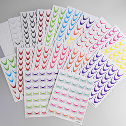 9/18pcs Gradient Color Line Design Nail Art Stickers 3D Dopamine Y2K French Nail Decals Self-Adhesive Ombre Manicure Decor Foils (Online Order Only)