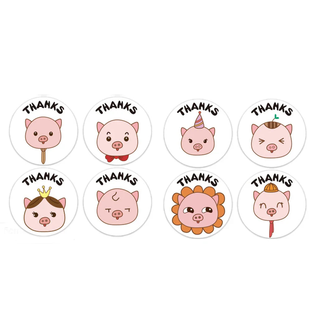 New Animals Reward Sticker 100-500pcs English Encourage Words Labels For Praise Kids Gift Motivational Stickers Toys (ONLINE ORDER ONLY)