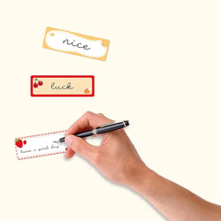 120pcs/roll Cartoon Handwritten Children's Student Name Stickers Kitchen Refrigerator Reminder Food Storage Marker Stickers (ONLINE ORDER ONLY)