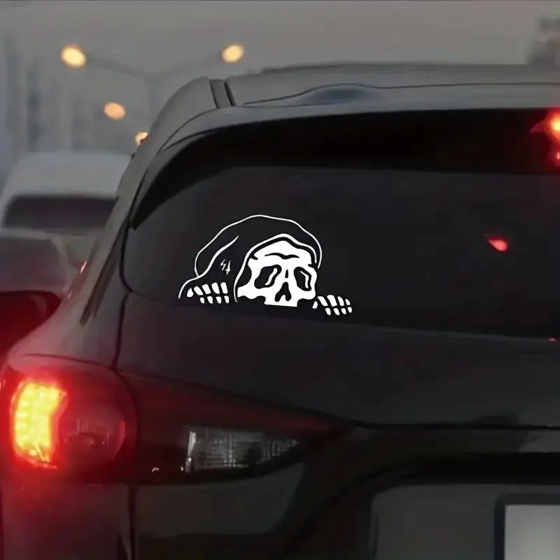Cartoon SkULL Stickers，funny and cute stickers for Cars, Trucks, Walls, Laptops, Windows, Motorcycles, Bumpers Or Crafts (ONLINE ORDER ONLY)