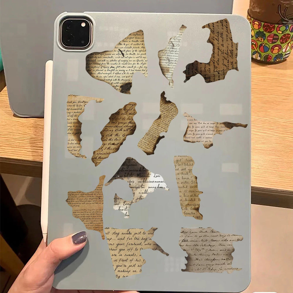 50pcs Retro Burned Phrase Stickers Vintage Fragments Decal for Notebook Envelope Skateboard Laptop Waterproof DIY Vinyl Sticker﻿ (ONLINE ORDER ONLY)