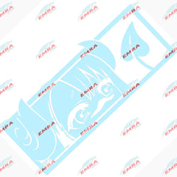 Anime Sticker For Car Stickers Die Cutting PVC Vinyl Decal Demon Girl Window Bumper Decoration External Accessories (ONLINE ORDER ONLY)