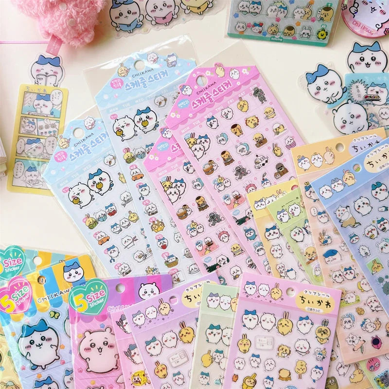 1Pc New Cute Cartoon Sticker Kids Toy DIY Material Decoration Stationery Stickers Idol Card Deco Scrapbook (ONLINE ORDER ONLY)