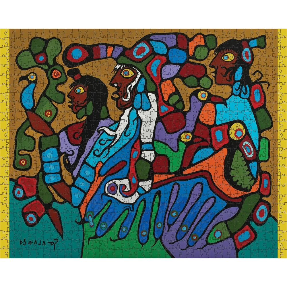 Shaman & Disciples 1000 Piece Jigsaw Puzzle Pomegranate (ONLINE ORDER ONLY)