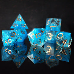 PRE-ORDER || Shape of Water Sharp-Edged Resin Dice Set