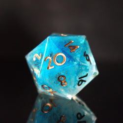PRE-ORDER || Shape of Water Sharp-Edged Resin Dice Set