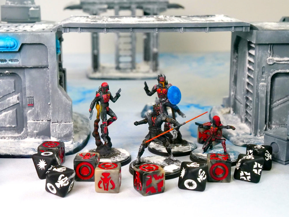 Bounty Hunter Galactic Skirmish Dice - Set of 20 (ONLINE ORDER ONLY)