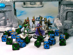 Droid General (Dark) Galactic Skirmish Dice - Set of 20 (ONLINE ORDER ONLY)