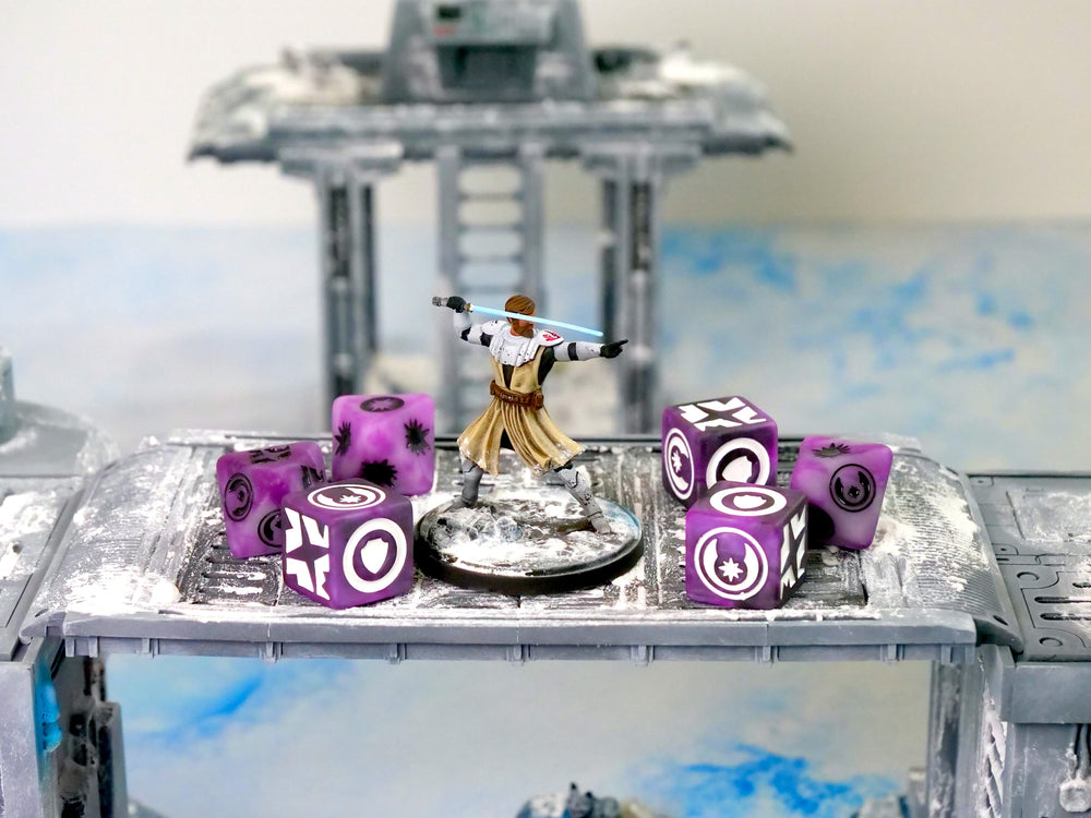 Good Karma (Purple) Galactic Skirmish Dice - Set of 20 (ONLINE ORDER ONLY)