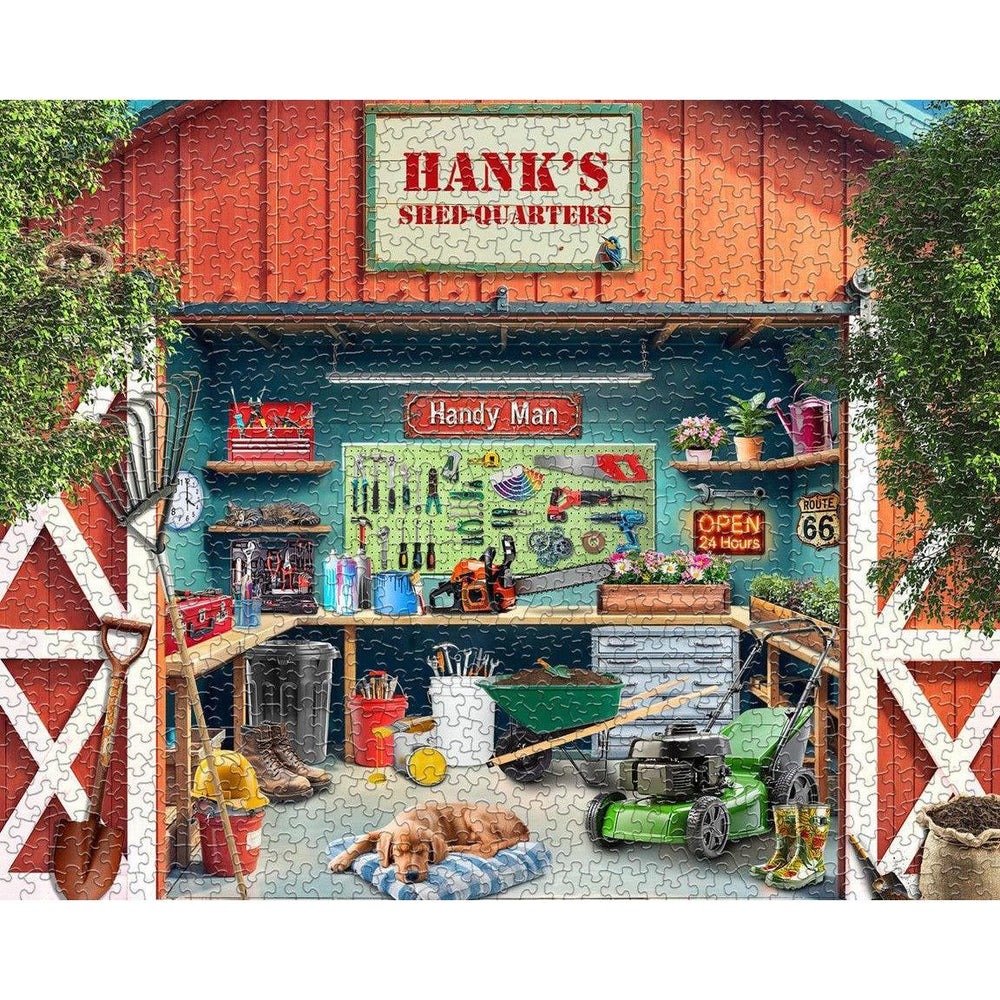 Shed-Quarters 1000 Piece Jigsaw Puzzle Springbok (ONLINE ORDER ONLY)
