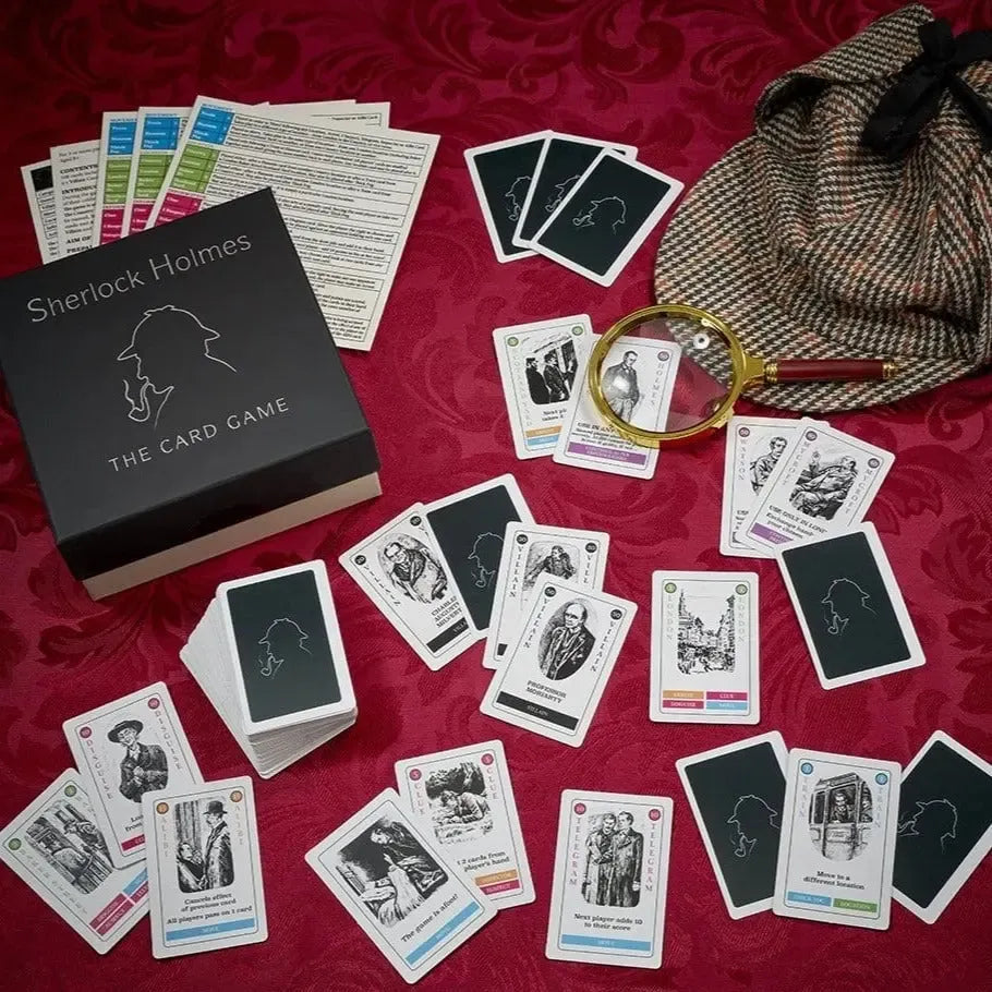 Sherlock Holmes - The Crime Solving Detective Card Game - Gibsons (ONLINE ORDER ONLY)