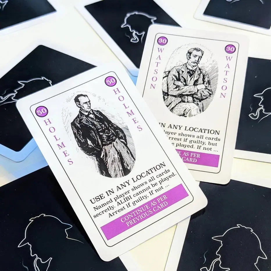 Sherlock Holmes - The Crime Solving Detective Card Game - Gibsons (ONLINE ORDER ONLY)