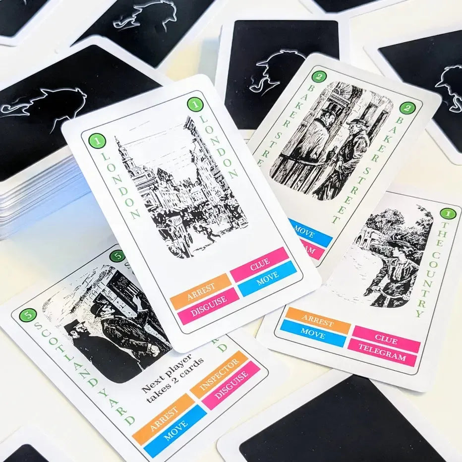 Sherlock Holmes - The Crime Solving Detective Card Game - Gibsons (ONLINE ORDER ONLY)