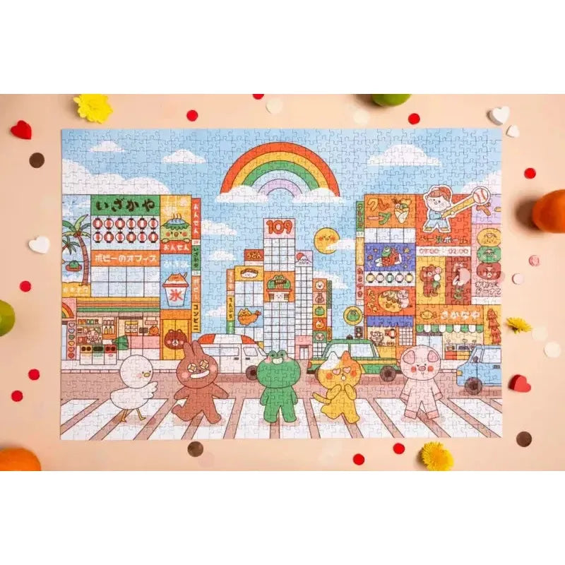 Shibuya District 1000 Piece Premium Jigsaw Puzzle Heol (ONLINE ORDER ONLY)
