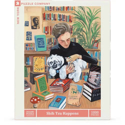 Shih Tzu Happens by Jenny Kroik 1000 Piece Jigsaw Puzzle NYPC (ONLINE ORDER ONLY)