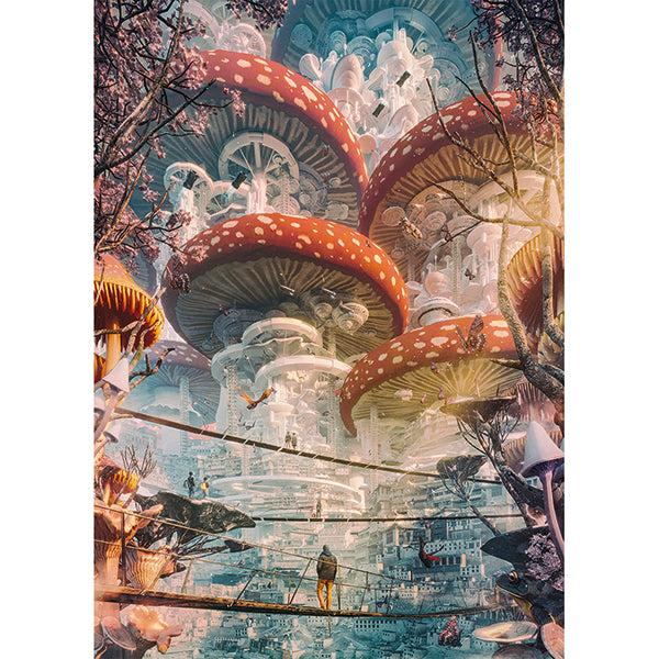 Shroomland Future Cities 1000 Piece Jigsaw Puzzle Heye (ONLINE ORDER ONLY)