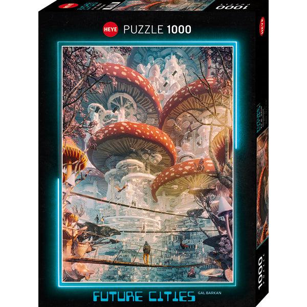 Shroomland Future Cities 1000 Piece Jigsaw Puzzle Heye (ONLINE ORDER ONLY)