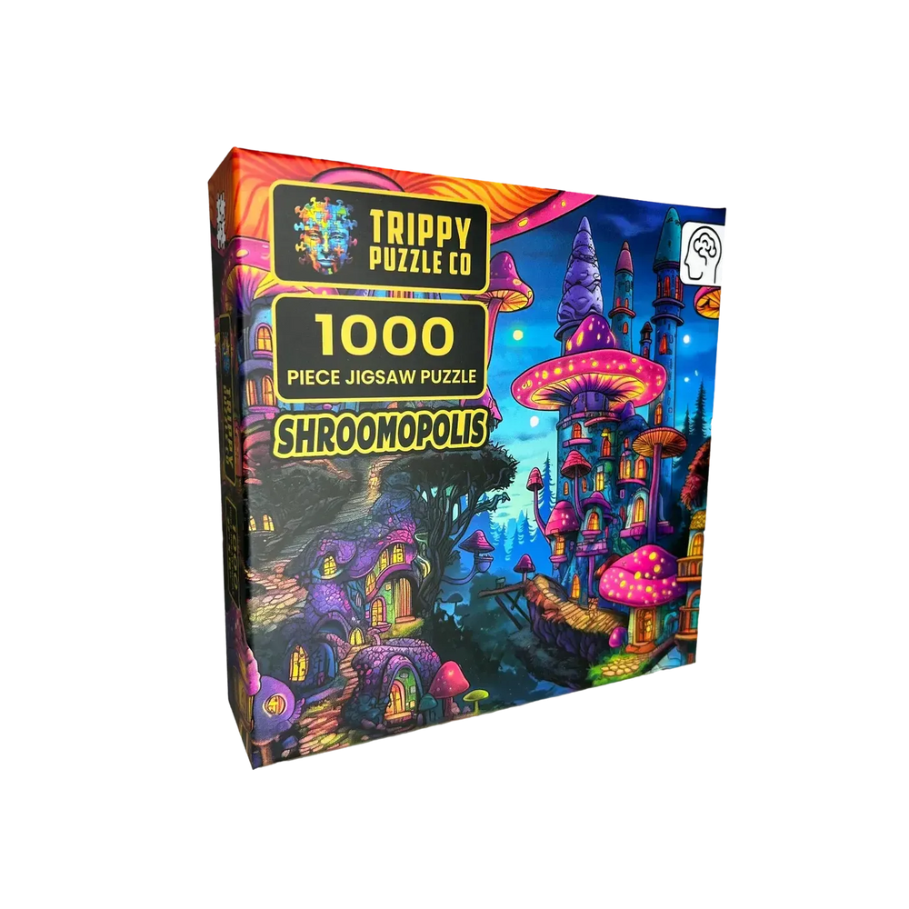 Shroomopolis 1000 Piece Jigsaw Puzzle Trippy (ONLINE ORDER ONLY)