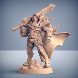3D Printed Artisan Guild Sigfrido Dragonbane Fighters Guild Set 28mm 32mm (Online Only)