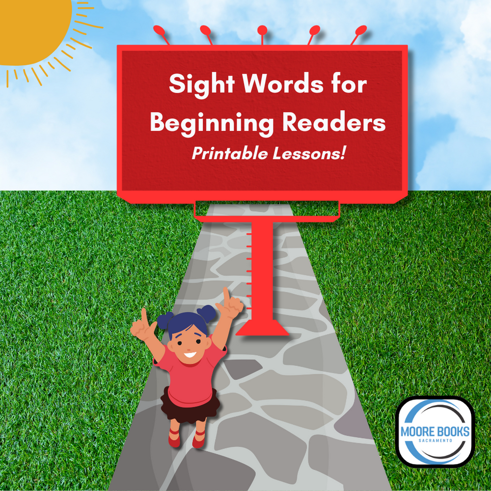 Sight Words for Beginning Readers-Printable! (ONLINE ORDER ONLY)