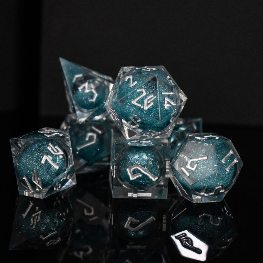 Pre-Order || Silent Waters Liquid Core Dice Set