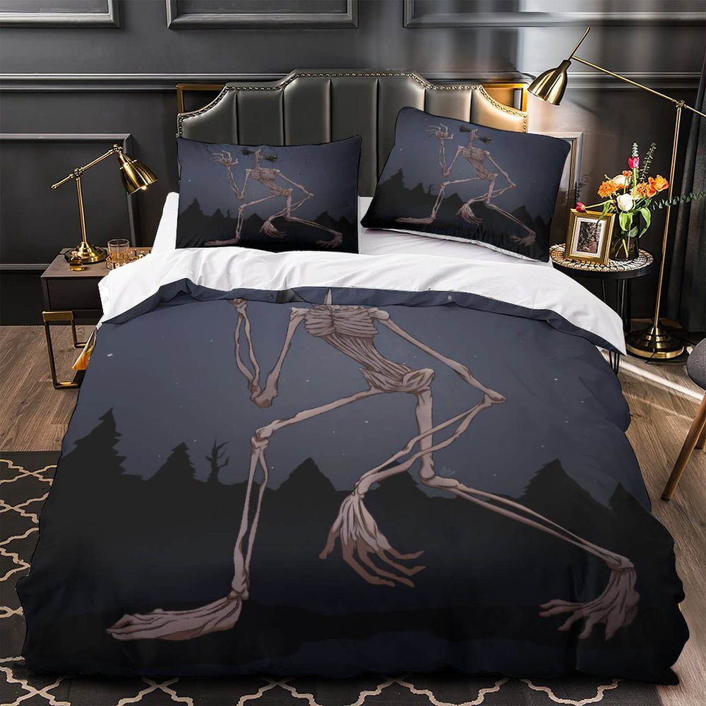 Siren Head Bedding Set Quilt Duvet Cover Without Filler